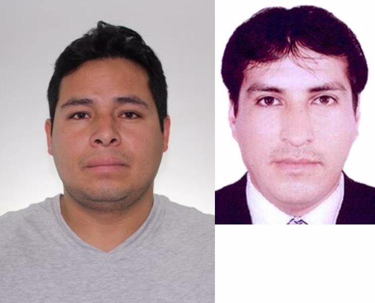 Fredy Solozano y Christian Palacios Laguna