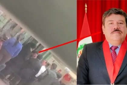 Dwight García Lizárraga bebiendo cerveza vía publica
