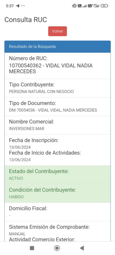 Nadia Mercedes Vidal Vidal militante MIR Maicito