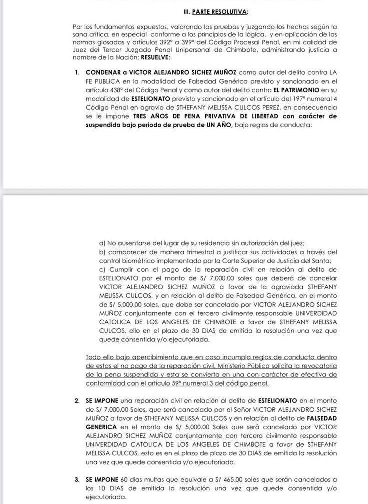 Plagio de tesis de Sthefany Culcos Pérez