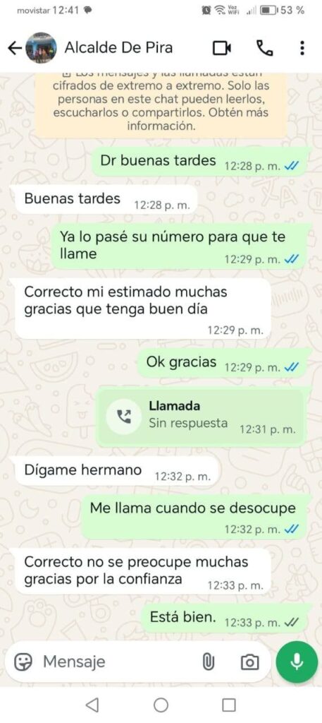 Alcalde de Pira denuncia hackeo de su cuenta en las redes sociales