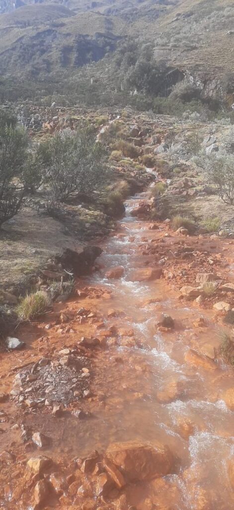 Minería ilegal quebrada Honda