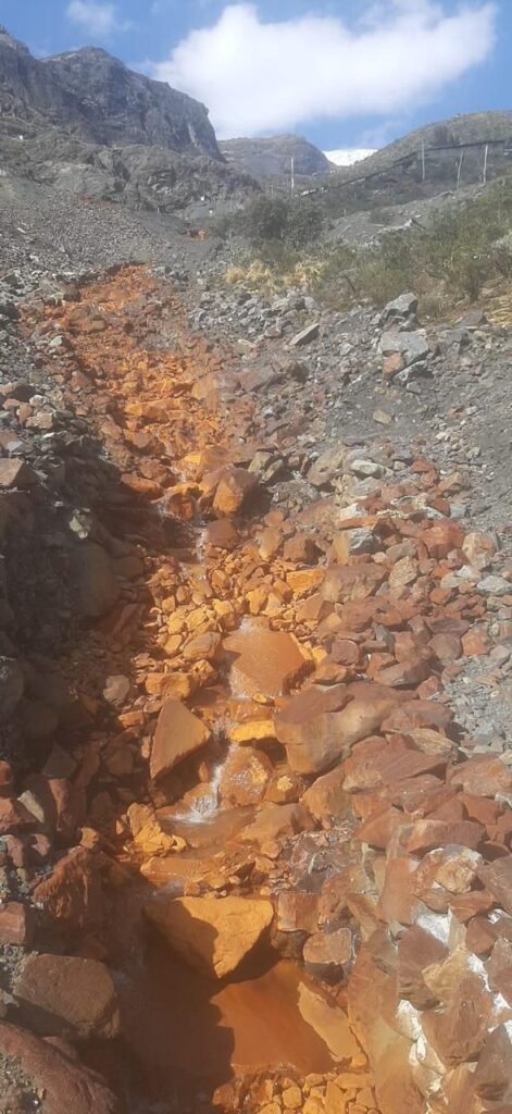 Minería ilegal quebrada Honda