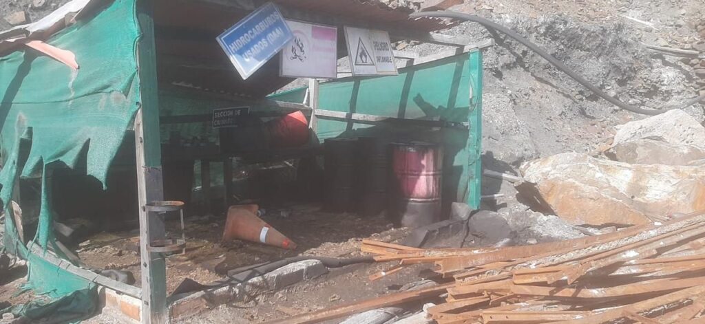 Minería ilegal quebrada Honda