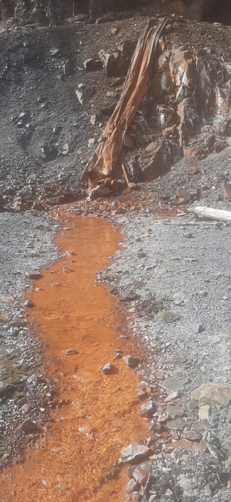 Minería ilegal quebrada Honda