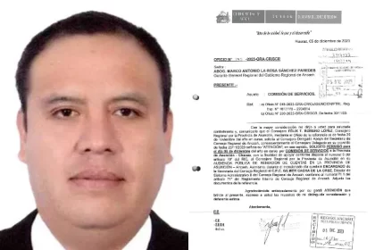 Consejero por la provincia de Asunción, dispuso de vehículo y del secretario del Consejero Regional (con viáticos), para audiencia de rendición de cuentas.