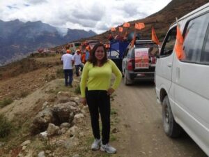 Jaquelyne Paola Robles Zarzosa “topo” de Vladimir Meza ahora es el mandamás en el gobierno regional ancash