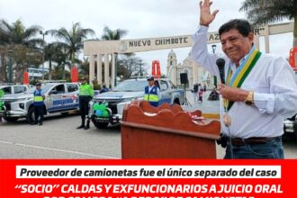 se iniciará juicio oral contra “Socio Caldas” y exfuncionarios por compra ilegal de camionetas