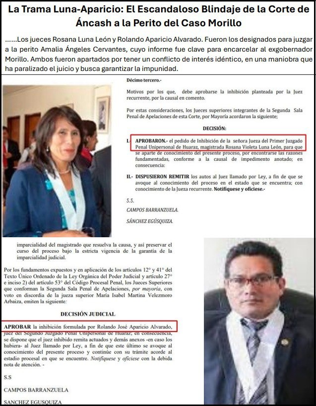 blindaje perito caso Morillo