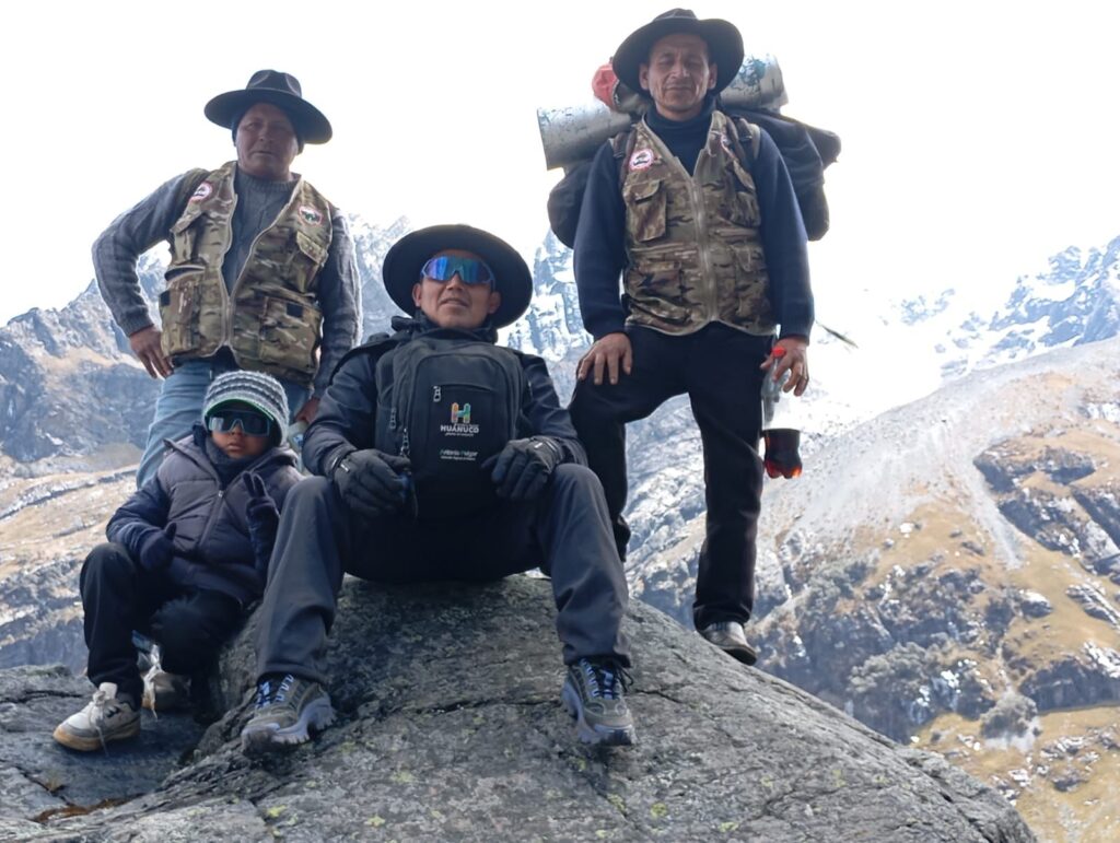 Consejero Delegado Yover Montoya lidera caminata por la ruta preincaica Qhapaq Ñan entre Canray Chico y Chavín de Huántar