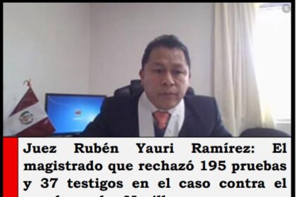 Juez Ruben Yauri Ramirez