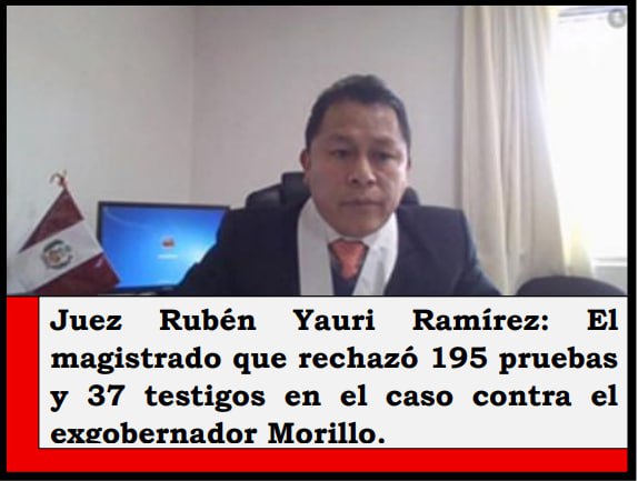 Juez Ruben Yauri Ramirez
