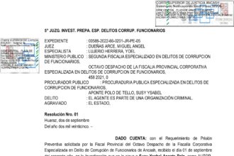 Solicitan 18 meses prision preventiva China Polo