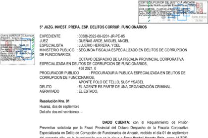 Solicitan 18 meses prision preventiva China Polo