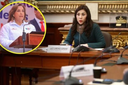 Lady Camones de APP votó por el archivo de denuncia constitucional contra Dina Boluarte