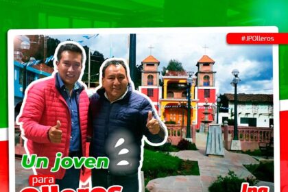 Vladimir Elmer Robles Alvarado alcalde por Olleros
