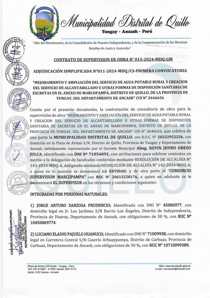 contrato supervision obra 015 2024 MDQ