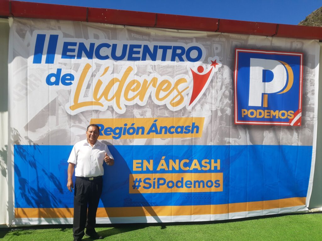Jabico Robles candudato Podemos Peru 2026