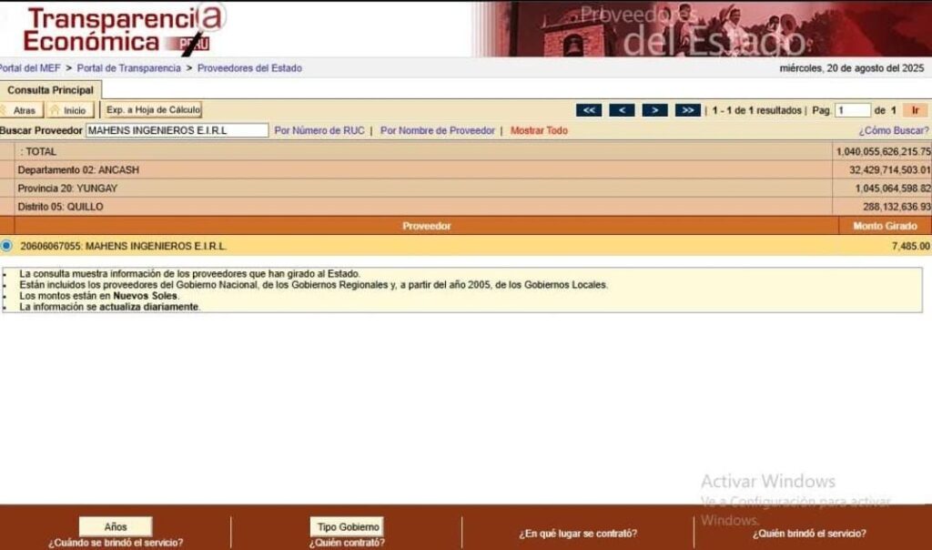 gerente de desarrollo de Quillo habría construido mansión de 4 pisos que de acuerdo al código del suministro eléctrico figuraría a nombre de un familiar