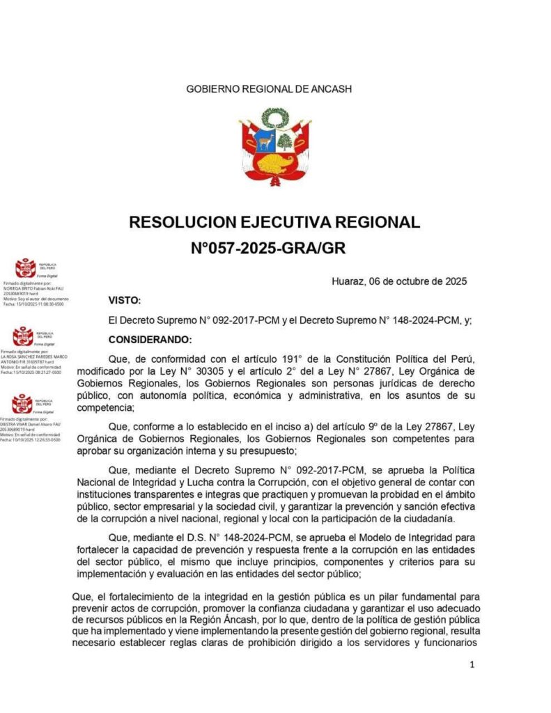 Recibir o aceptar regalos constituye una falta grave sujeta a sanción administrativa y penal.
