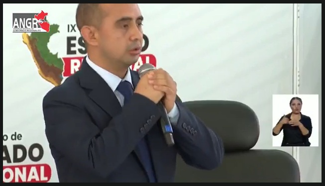 José Jerí y Koki Noriega en la clausura del IV Consejo de Estado Regional