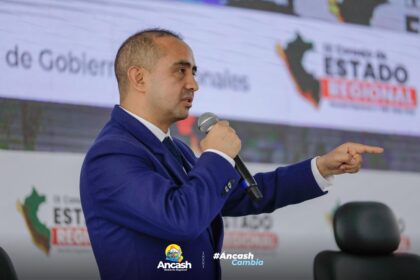 gobernador de Áncash participa en el IX Consejo de Estado Regional