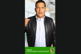 Abdón Casimiro Casahuamán alcalde de Cashapampa