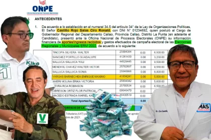 Alias “El Cocinero” financió a prófugo exgobernador del Callao y financiaría a Alex Gonzales