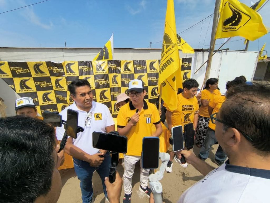Hermano de Vladimir Meza congregó solo a 6 personas al inicio de su campaña en Chimbote