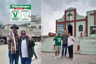 kike vargas candidato diputado partido verde