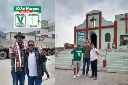 kike vargas candidato diputado partido verde