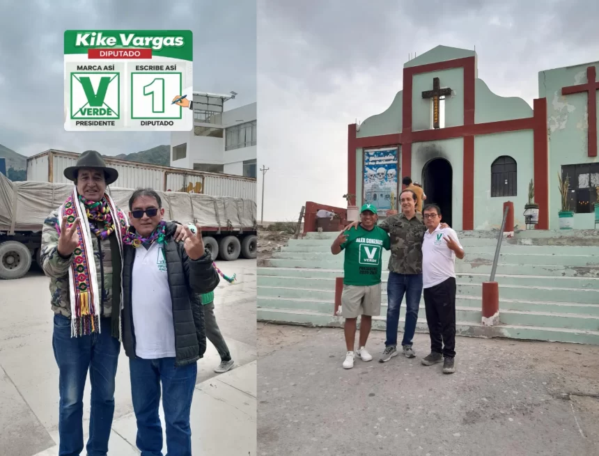 kike vargas candidato diputado partido verde
