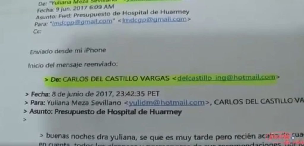 Correos electrónicos condenan a “Maka” Gamarra y Giuliana Meza